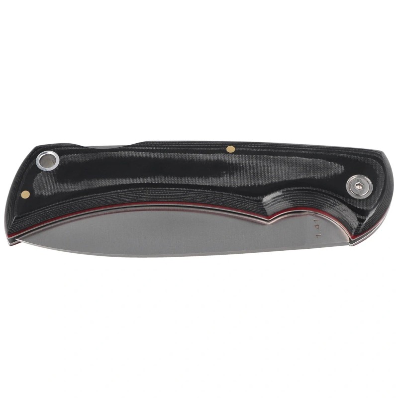 Nóż składany Muela BX-9M Black Micarta, Satin MoVa 1.4116