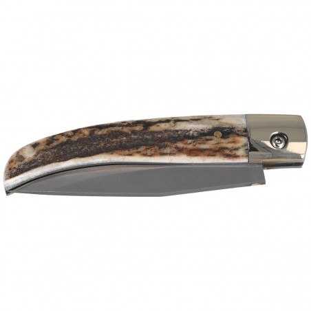 Nóż składany Muela Artisan P-8VA Deer Stag, Satin MoVa 1.4116