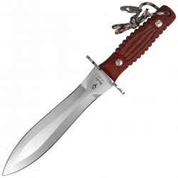 Nóż Muela DG-21 Remate Brown Canvas Micarta, Satin MoVa 1.4116