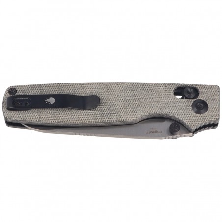 Nóż składany Kizer Original 2 Black Micarta, Satin 14C28N (V3605.2SA1)
