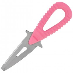 Nóż nurkowy Mac Coltellerie Microsub PT Pink ABS, Mirror W 1.4116 (MRS06PT.PNK)