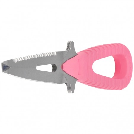 Nóż nurkowy Mac Coltellerie Microsub PT Pink ABS, Mirror W 1.4116 (MRS06PT.PNK)