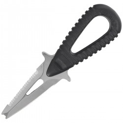 Nóż nurkowy Mac Coltellerie Microsub PT Black ABS, Mirror W 1.4116 (MRS06PT.N)