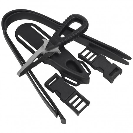 Nóż nurkowy Mac Coltellerie Microsub PT Black ABS, Mirror W 1.4116 (MRS06PT.N)
