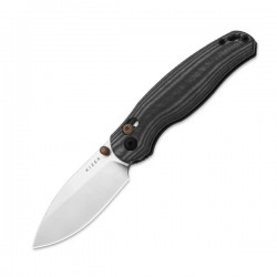 Nóż składany Kizer Phoca CD Black Norplex UltreX Micarta, Satin 14C28N (V3781CDA1)