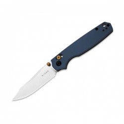 Nóż składany Kizer Pokiman CC Blue Aluminium, Satin AEB-L (V3789A4)