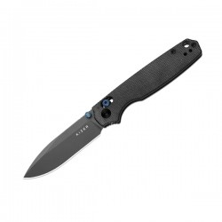 Nóż składany Kizer Pokiman CD Black Micarta, Gray Stonewashed AEB-L (V3789A1)