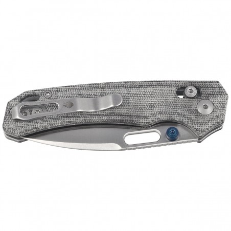 Nóż składany Kizer Outposter Black Norplex UltreX™ Micarta, Satin Nitro-V (V3802CDA1)
