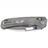 Nóż składany Kizer Outposter Black Norplex UltreX™ Micarta, Satin Nitro-V (V3802CDA1)