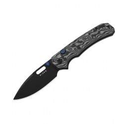 Nóż składany Kizer Outposter Vortex Micarta, Black PVD Nitro-V (V3802BDA2)