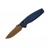 Nóż składany Kizer Khamsin Navy Blue Aluminium, Sunset Metal PVD Nitro-V by Maksim Epifantsev (V3791A2)
