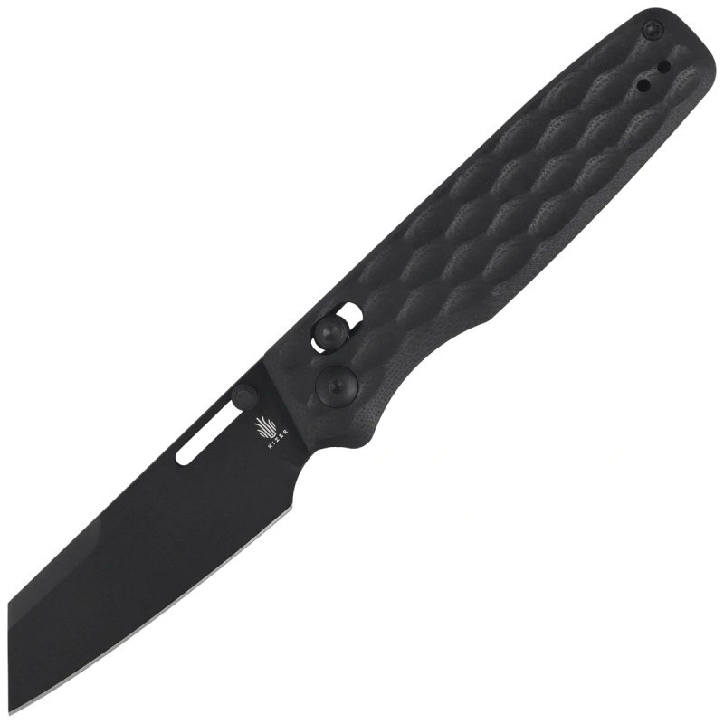 Nóż składany Kizer Task Black G10, Black 154CM by Nick Consoli (V3641C2)