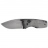 Nóż składany Kizer Aegis Black Norplex UltreX Micarta, Satin AEB-L by Azo (V3774A1)