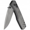 Nóż składany Kizer Aegis Black Norplex UltreX Micarta, Satin AEB-L by Azo (V3774A1)