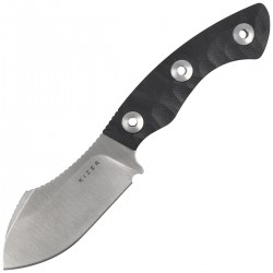 Nóż Kizer Rook Black G10, Satin AEB-L by Vincent Rizzo (1090A3)