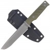 Nóż Kizer Camp 180 Olive Green G10, Gray Stonewashed AEB-L by Jonathan Styles (1096A2)