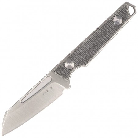 Nóż Kizer Phasmids Black Micarta, Satin AEB-L by Johan Jordaan (1079A3)
