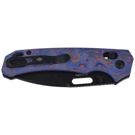 Nóż składany Kizer Outposter Vortex Micarta, Black PVD Nitro-V (V3802CDA2)