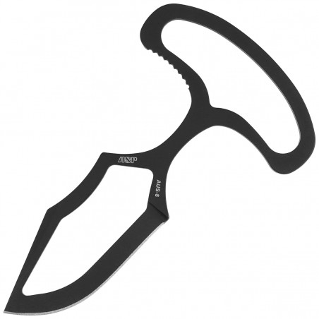 Nóż ASP Push Knife S Fist Dagger Black/PVD/Skeletonized AUS-8, Black AUS-8 (55746)