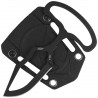Nóż ASP Push Knife S Fist Dagger Black/PVD/Skeletonized AUS-8, Black AUS-8 (55746)