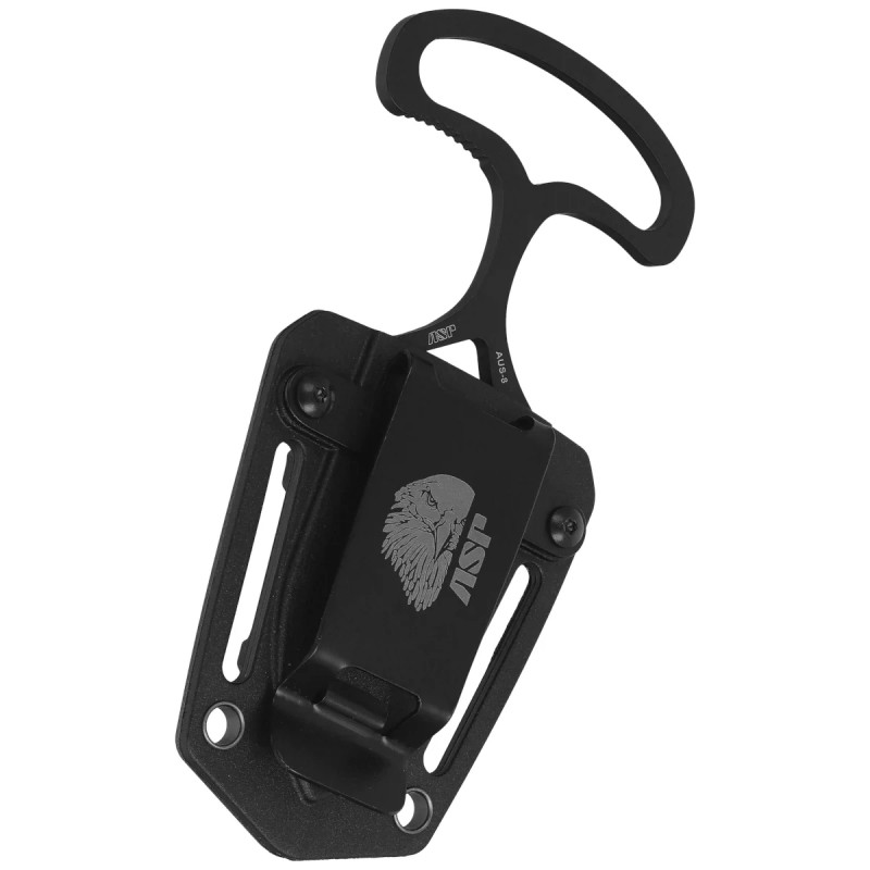 Nóż ASP Push Knife S Fist Dagger Black/PVD/Skeletonized AUS-8, Black AUS-8 (55746)