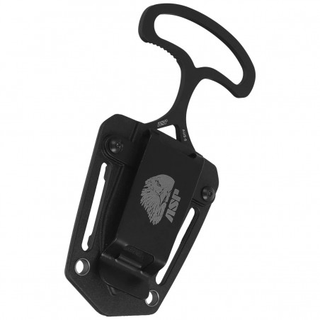 Nóż ASP Push Knife S Fist Dagger Black/PVD/Skeletonized AUS-8, Black AUS-8 (55746)