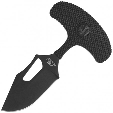 Nóż ASP Push Knife G Fist Dagger Black/PVD AUS-8, Black Textured Polymer (55745)