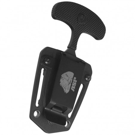 Nóż ASP Push Knife G Fist Dagger Black/PVD AUS-8, Black Textured Polymer (55745)