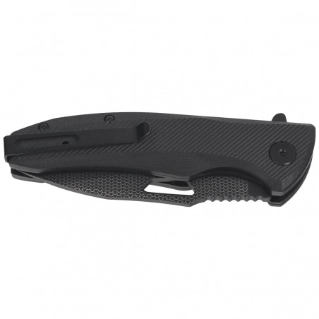 Nóż składany ASP Police Duty Knife Woven Bones AUS-8, Black (55740)
