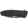 Nóż składany ASP Police Duty Knife Woven Bones AUS-8, Black (55740)