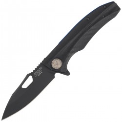 Nóż składany ASP Police Duty Knife Black AUS-8, Black (55723)