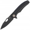 Nóż składany ASP Police Duty Knife Black AUS-8, Black (55723)