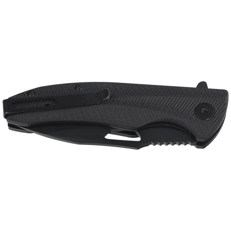 Nóż składany ASP Police Duty Knife Black AUS-8, Black (55723)