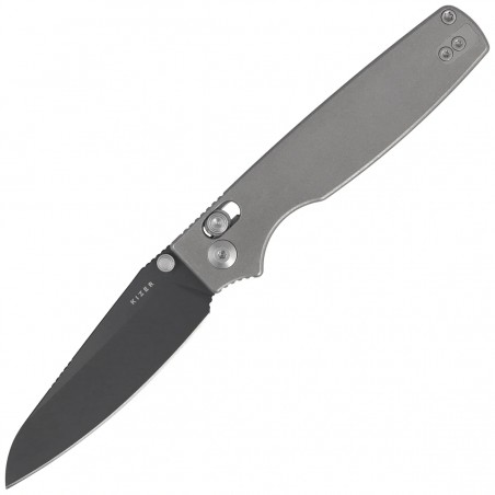 Nóż składany Kizer Original 2 Gray Titanium, Matte DLC Ultra S45VN (Ki3605.2SA1)