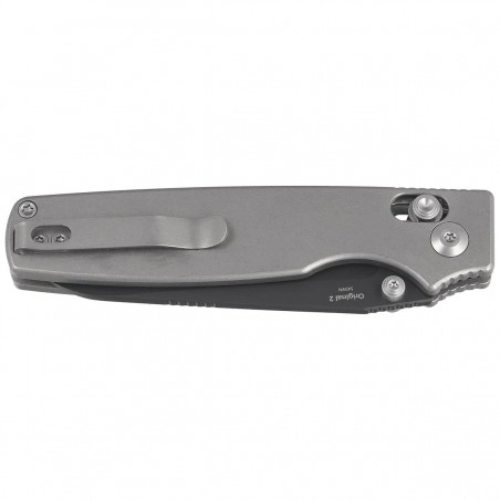 Nóż składany Kizer Original 2 Gray Titanium, Matte DLC Ultra S45VN (Ki3605.2SA1)