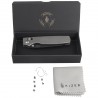 Nóż składany Kizer Original 2 Gray Titanium, Matte DLC Ultra S45VN (Ki3605.2SA1)