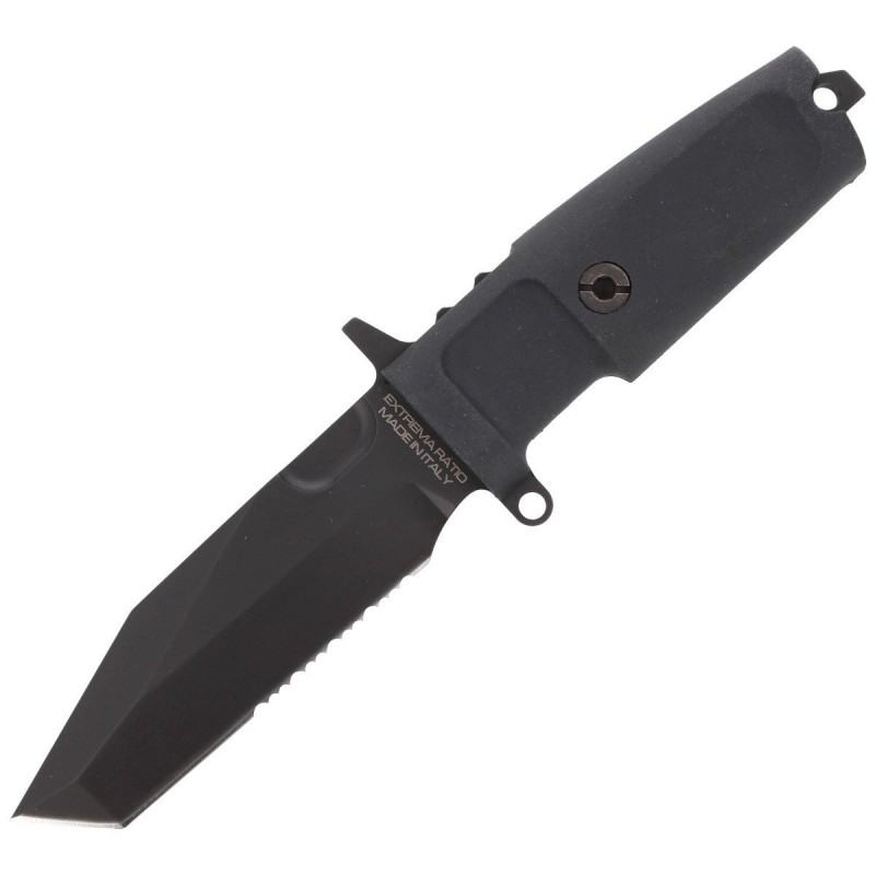 Nóż Extrema Ratio Fulcrum C Black Forprene, Black MIL-C N690 (04.1000.0150/BLK)