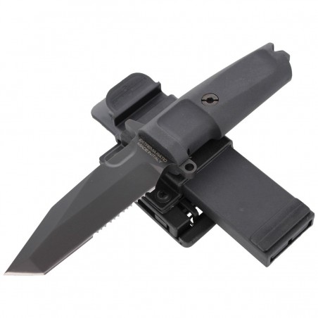 Nóż Extrema Ratio Fulcrum C Black Forprene, Black MIL-C N690 (04.1000.0150/BLK)