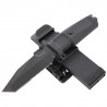 Nóż Extrema Ratio Fulcrum C Black Forprene, Black MIL-C N690 (04.1000.0150/BLK)