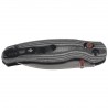 Nóż składany Kizer Phoca CD Black Norplex UltreX Micarta, Satin 14C28N (V3781CDA1)