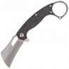 Nóż składany Kizer Dodo Karambit Chocolate Glacier Richlite, Satin Brushed Nitro-V by Giedymin (V2702A1)