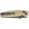 Nóż składany Kizer Khamsin Sand Aluminium, Gray PVD / Stonewashed Nitro-V by Maksim Epifantsev (V3791A1)