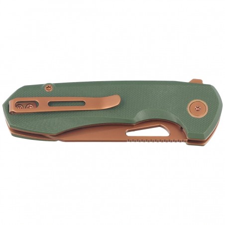 Nóż składany Remette Camel CNC G10, Titanium Plating 14C28N (RTCMLD)
