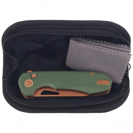 Nóż składany Remette Camel CNC G10, Titanium Plating 14C28N (RTCMLD)