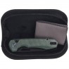 Nóż składany Remette Camel Micarta, Stonewashed 14C28N (RTCMLE)