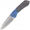 Nóż składany Remette Meteor Titanium/Ultimate Warrior Camo Carbon Fiber, Anodizing Pearlescent M390 (RTPT-UC)