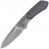 Nóż składany Remette Meteor Titanium/Jazzy CamoCarbon Carbon Fiber, Sandblasting M390 (RTPT-JAC)