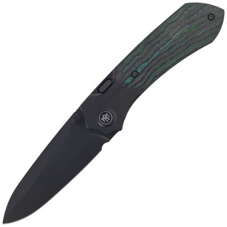 Nóż składany Remette Meteor Titanium/Carbon Fiber, DLC M390 (RTPT-KBC)