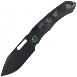 Nóż składany Remette Orca Black Titanium/Kelp Bed CamoCarbonl Carbon Fiber, Black DLC Pearlescent M390 (ORCAKDD)