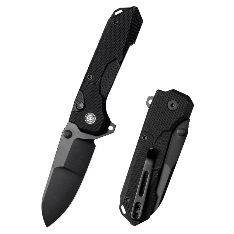Nóż składany Remette Cosmic Black CNC G10, Titanium Plating/Black 14C28N (RTCO-GB)
